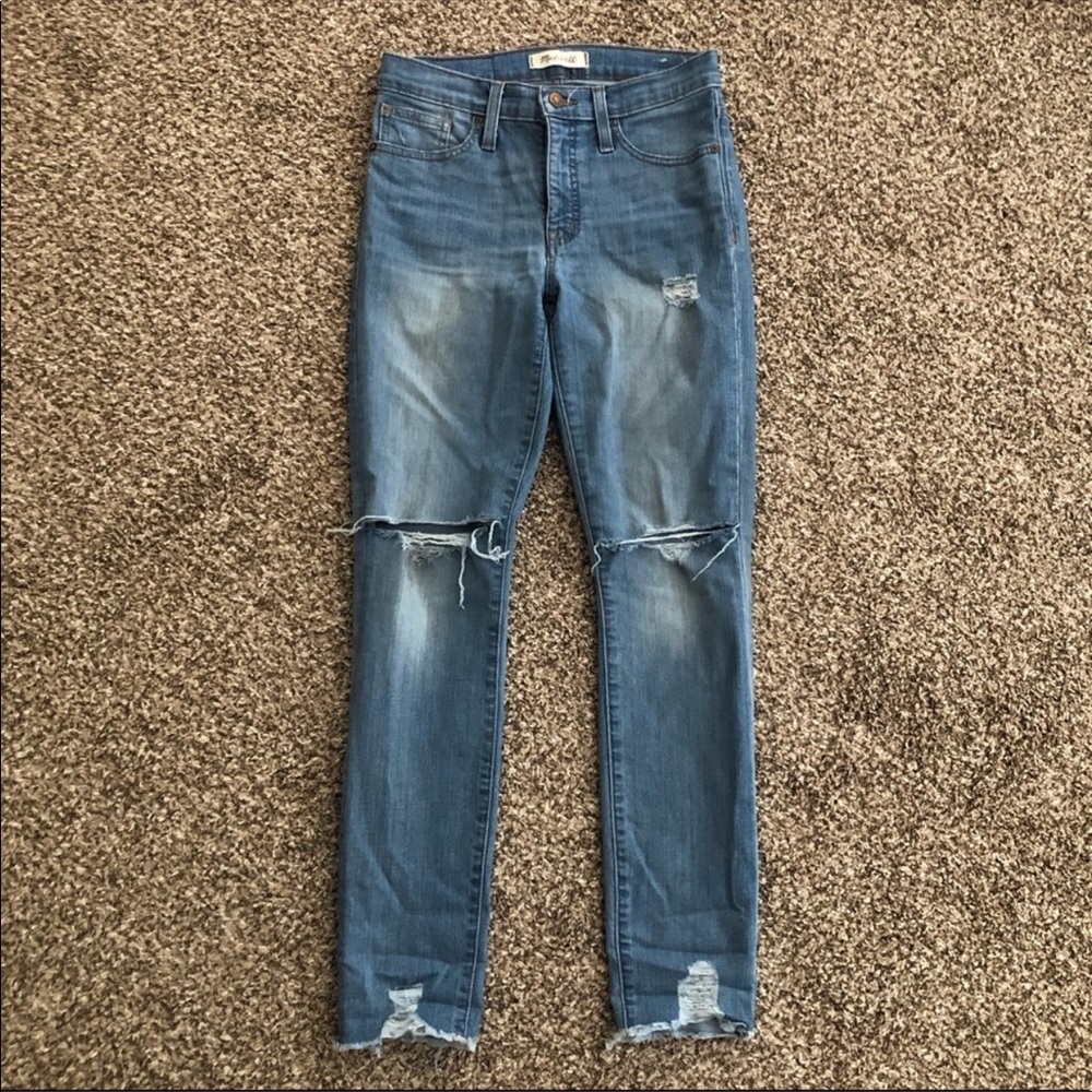 Madewell 9” Rise Skinny Jeans